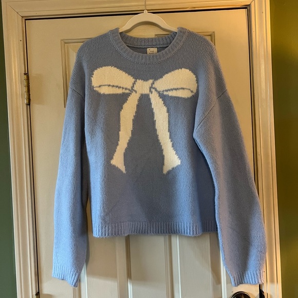a new day Sweaters - Bow Sweater